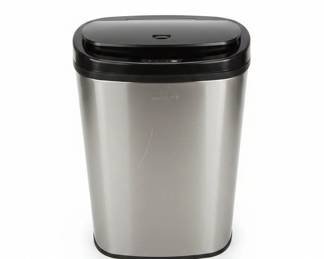 Nine Stars . Gallon Stainless Steel Automatic Sensor Trash Can