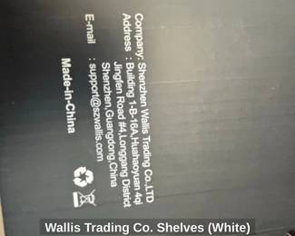 Wallis Trading Co. Shelves White second image