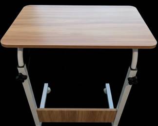 Adjustable Height Rolling Laptop Desk