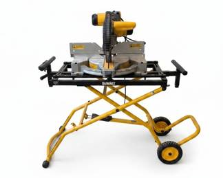 DeWalt DWS Double Bevel Compound Miter Saw with Stand