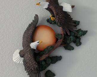 The Bradford Exchange Illuminated Eagle Wall Decor