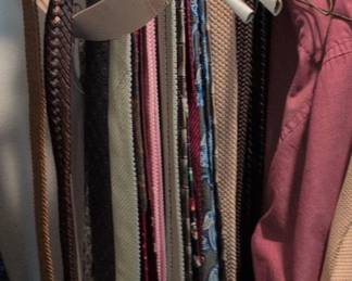 Assorted Mens Belts and Ties
