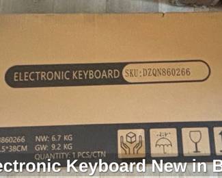 Electronic Keyboard New in Box