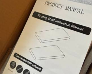 Floating Shelf Installation Kit New in Box second image