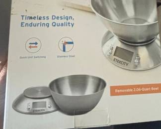 ETEKCITY Stainless Steel Digital Kitchen Scale with Removable Bowl and Other Kitchen Gadgets