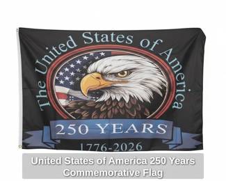 United States of America Years Commemorative Flag