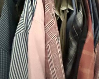 Mens LongSleeve ButtonDown Shirts XXL