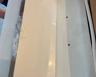 White Floating Shelf New in Box second image