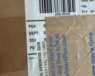 Bose Soundbar and Speakers New in Box third image