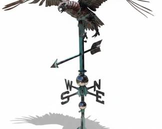 Copper Flying Eagle Weathervane
