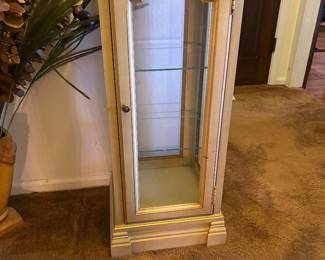 Wonderful Curio Cabinet with 2 glass shelves, excellent condition