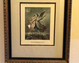 Celestial angel art print