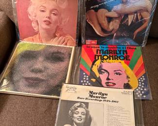 Marilyn Monroe…album 1976 “For the first time”, 1974 Italian music in films, Marilyn Monroe never before and never again vocals 1978, 1972 “Remember Marilyn” two albums