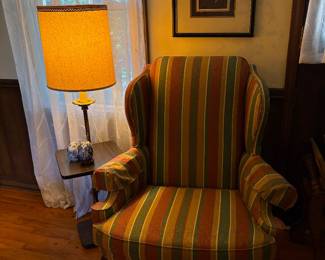 Stunning Wingback Chair from furniture maker in North Carolina