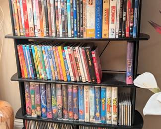 Miscellaneous DVDs, VHS, and CDs