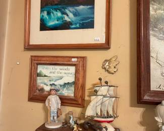 Wall Art, Wooden Shelf, Misc Decor
