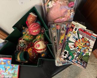 Comic Books, Super Mario Bros Wii Game, Christmas Ornaments