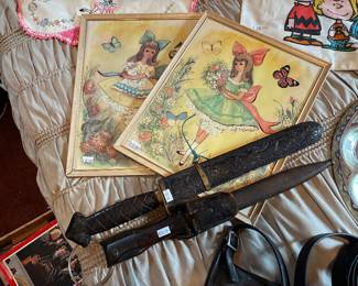 Vtg Wall Art