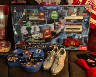 Christmas Train, Tennis Shoes