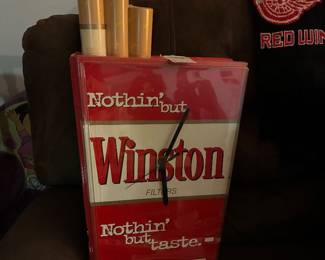 Winston Advertising Wall Clock