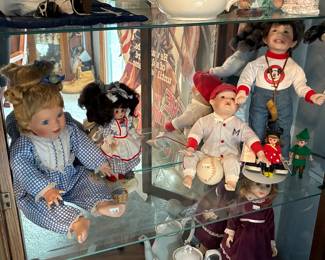 Vtg Dolls