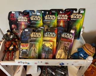 Doll Desk Bed, Star Wars Figures