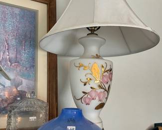 Vtg Table Lamps, Decorative Vases
