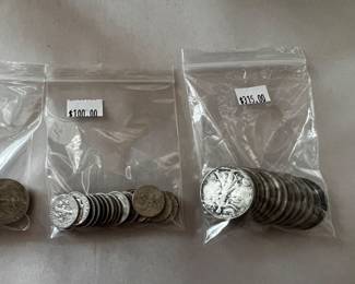 Silver coins