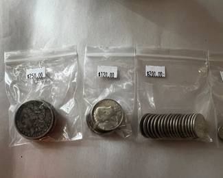 Silver coins