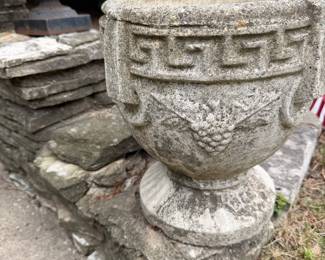 Cement planters