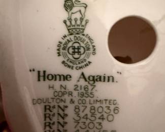 Home Again Royal Doulton Figurine