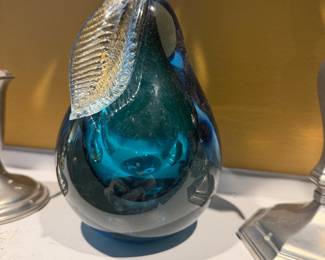 Venetian Glass Pear