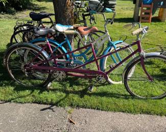 Schwinn tandem Bike Purple