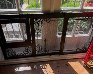 Fancy doggie gate, one of two