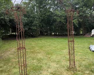 Yard Arbor one of two about 9 feet tall