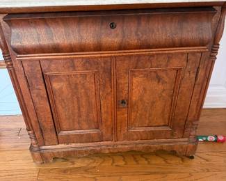 Marble top cabinet