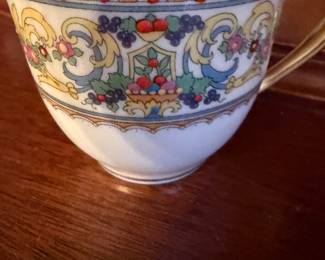 Demitasse cups lenox china renaissance