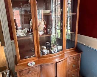 China Cabinet and contents