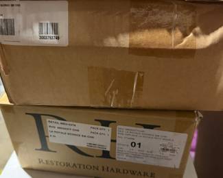 Restoration Hardware wall sconces