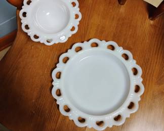 estate milk glass