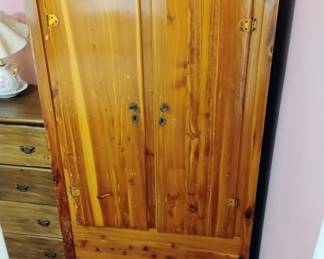 estate cedar wardrobe