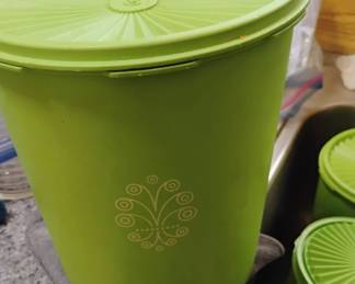 estate sale Tupperware