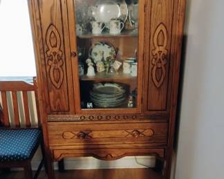 estate china cabinet