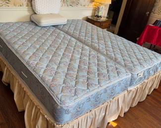 Twin mattresses and box springs 