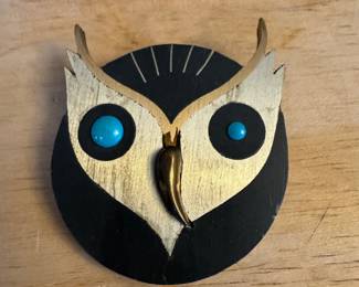Taxco owl pin/pendant
