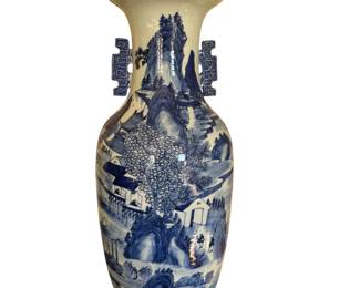 23” Temple vase