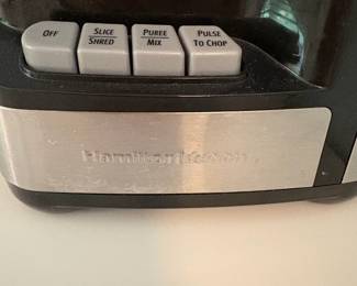 R50 - $20. Hamilton Beach Stack & Snap Food Processor. Works! Excellent Condition.