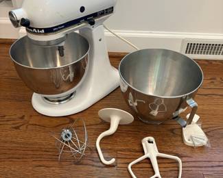 R43 - $100. KitchenAid Stand Mixer. Model KSM90. Older model but works!