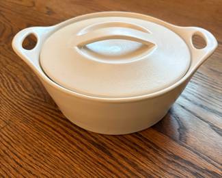 R36 - $20. Corning Ware Creations Stoneware 1.5qt covered casserole.