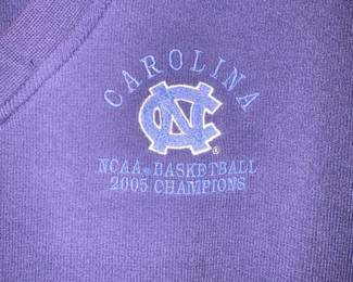 R63 - $10. Carolina. NCAA Basketball 2005 Champions Vest. Size Large.
